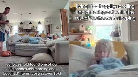 Parents wake up to $3,000 Amazon bill after leaving their 5-year-old with an unlocked phone