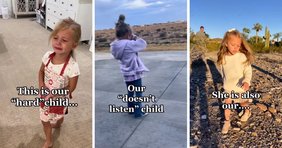 Mom shares unpopular perspective on raising a "hard child." (Cover Image Source: TikTok | @hannahfint_)