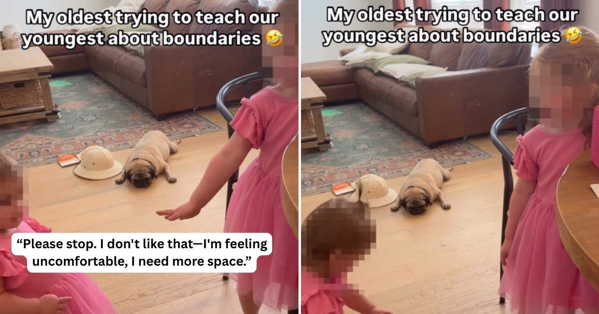 Norah puts her hand out as she sings the song and is joined by her little sister, who dances along. (Cover Image Source: Instagram | @honestlyautumn_)