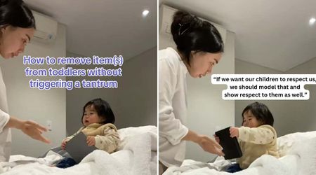 Parents are praising this savvy mom for taking away her toddler's gadgets without causing a tantrum