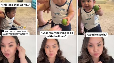 Expert recommends ‘lime trick’ to get your toddler to take their first steps: ‘Walking is...’
