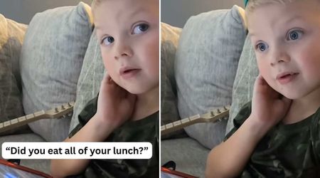 Young boy was so embarrassed by mom’s loving note that he skipped his lunch: 'My girlfriend was...'