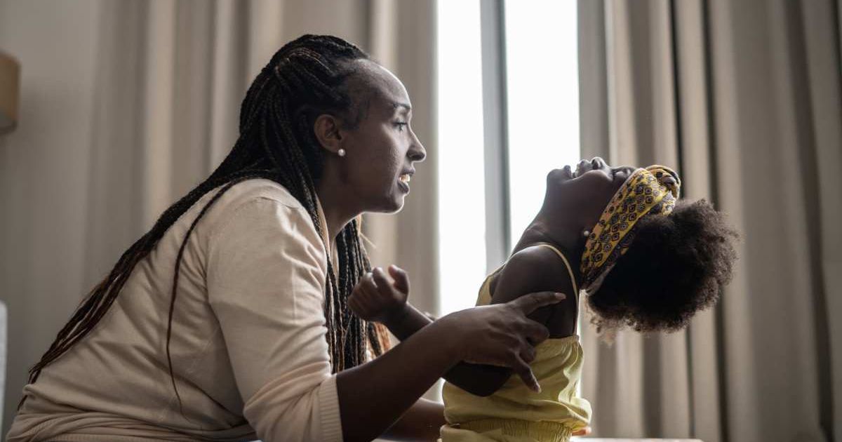 A girl is throwing a tantrum with her mother at home. (Representative Cover Image Source: Getty Images | FG Trade)